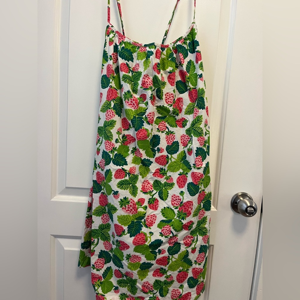 Printfresh Green and Pink Leafy Print Dress